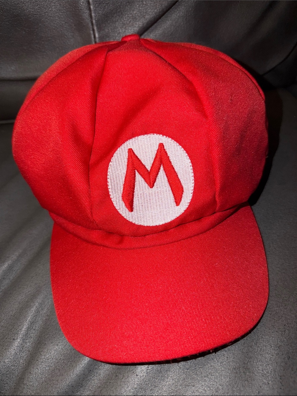 MARIO COSTUME HAT ADULT NINTENDO STRETCH